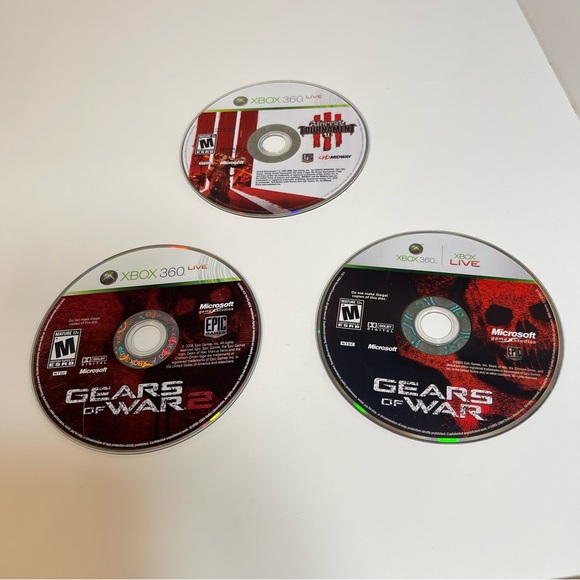 Xbox360 Gears of War 1-3, Unreal Tournament Battle Field 2,3 COD 2, Ghost Recon - Picture 6 of 7
